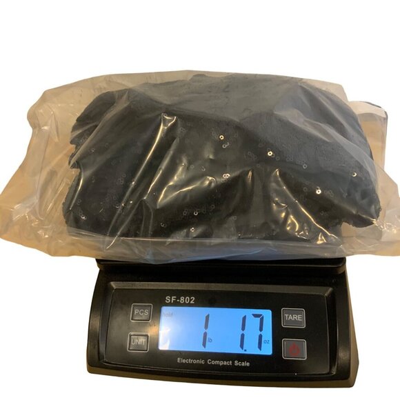 NWT Lane Bryant Black Sequin top women's 22/24 short sleeve tie front closure - Picture 14 of 14